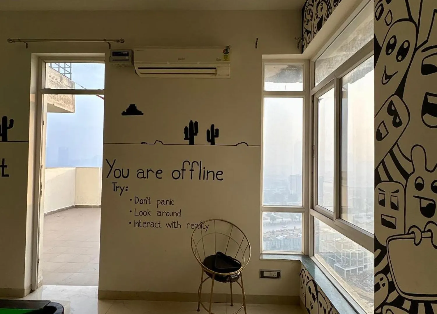 منزل للإقامة Two Passangers Room In Penthouse غورغاون